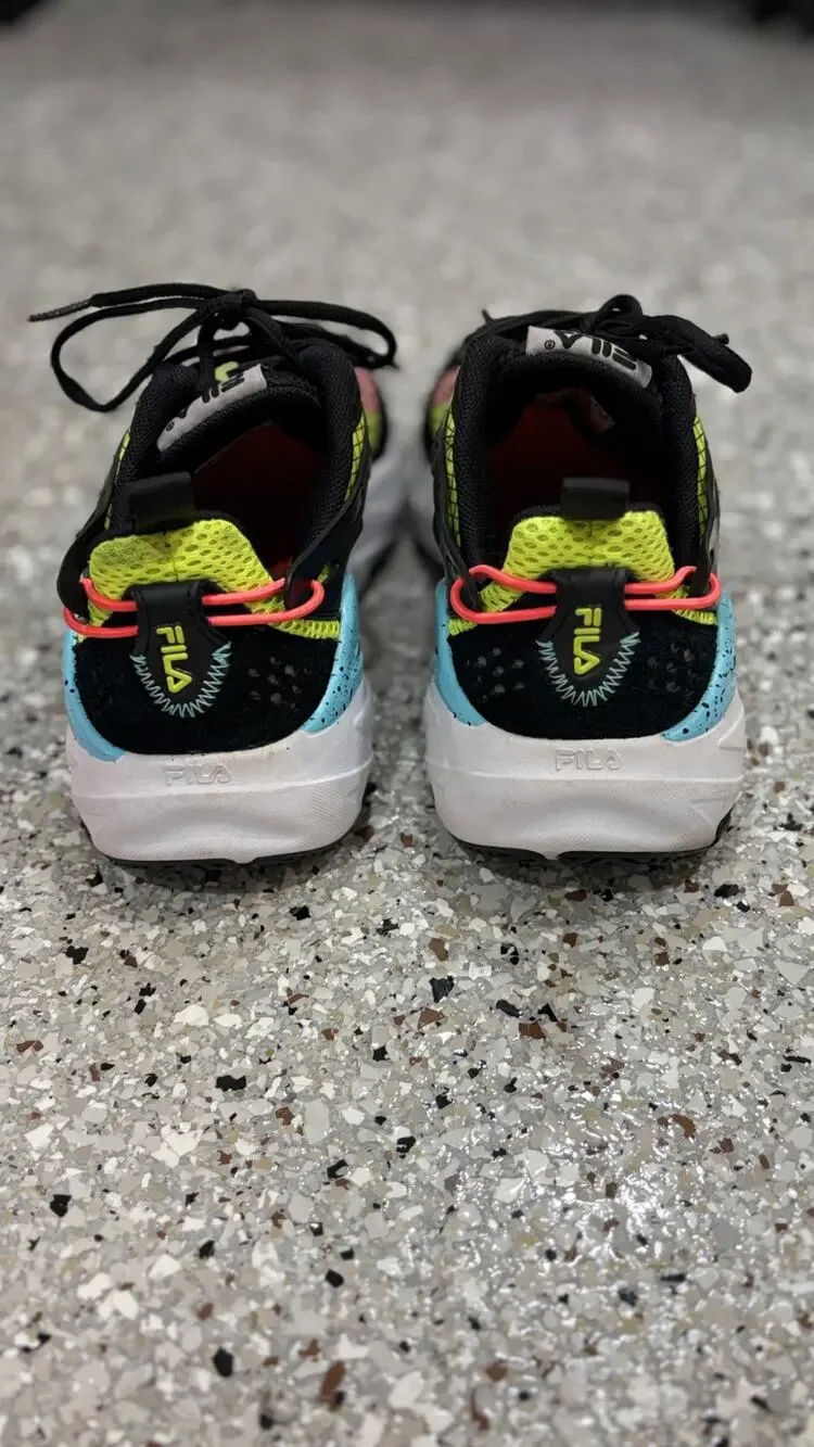 FILA Ray Tracer Evo Multicolor Chunky Sneakers Women’s Size 8